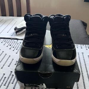 Black and White High-Top Sneakers